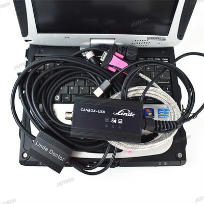 New Linde Canbox and Doctor Diagnostic Cable With Pathfinder Software LSG Linde Forklift Truck Diagnostic Tool