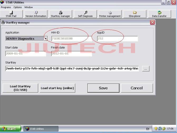 Xentry Keygen for Benz Star Software 1.0 Mercedes Star Diagnosis Tool
