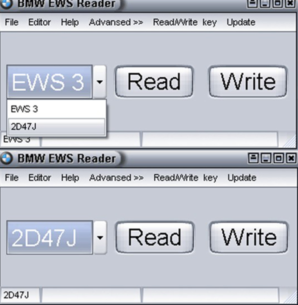 Automotive Locksmith Tools EWS Reader for Mini Cooper, Rover 75