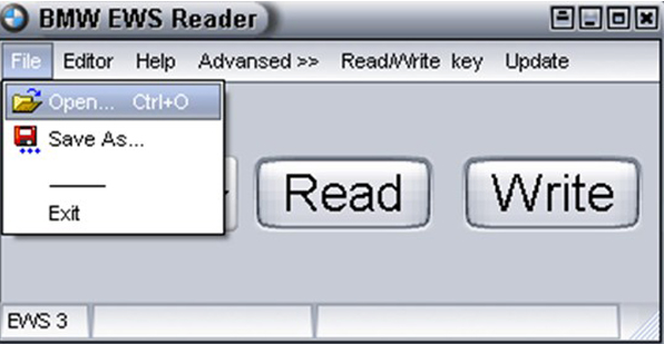 Automotive Locksmith Tools EWS Reader for Mini Cooper, Rover 75