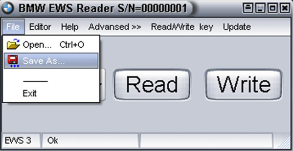 Automotive Locksmith Tools EWS Reader for Mini Cooper, Rover 75
