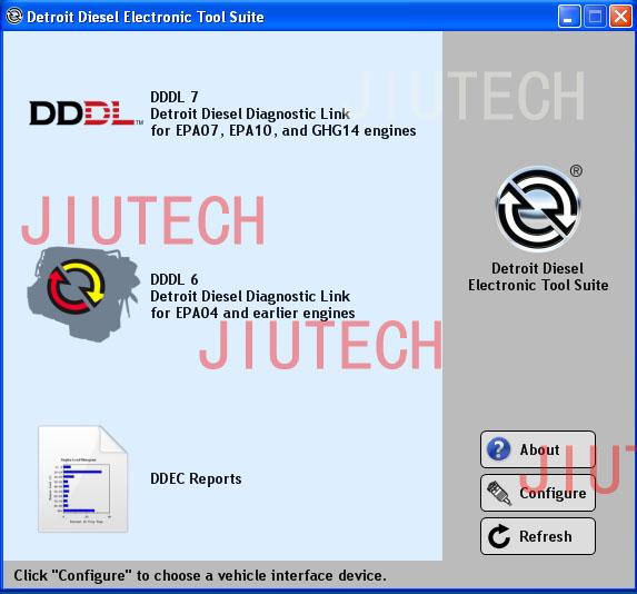Heavy Duty Diagnostic Scanner Tool Detroit Diesel Dddl 7.09 For Servicing Detroit Diesel’s 2007 Ddec Vi Equipped Engine