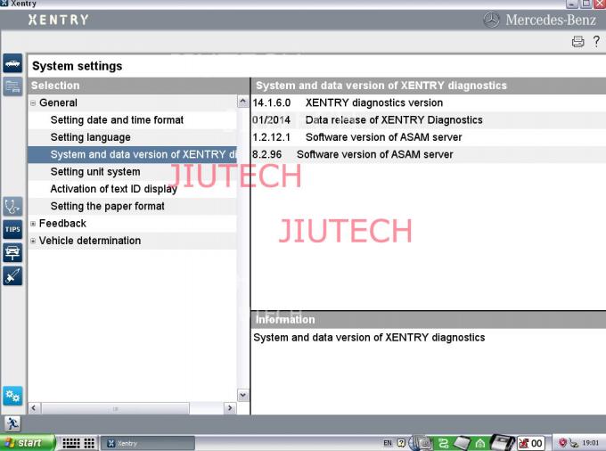 Benz MB Star C4 (2014/01) with Dell D630 Laptop Mercedes Star Diagnosis Tool