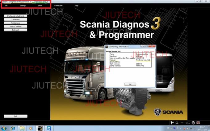 Scania VCI2 heavy duty Truck Diagnostic Scanner V2.2.1, Multi-Languages
