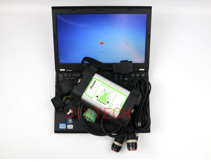 Volov VOCOM Heavy Duty Truck Diagnostic Scanner X200 Laptop With PTT 2.04.75 Development Model + DEV2