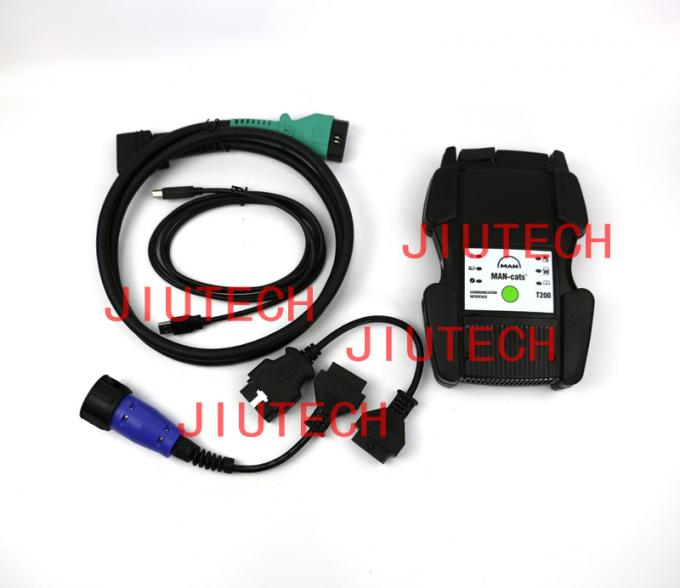 Full Set Man Heavy Duty Truck Diagnostic Scanner 14.1 With E6420 Laptop T200 Usb Cable