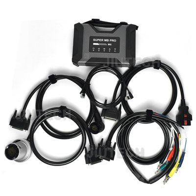 for SUPER MB PRO M6 Wireless Star Diagnosis Tool with Multiplexer（Lan Cable + OBD2 16pin Main Test Cable）