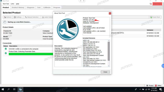 Heavy Duty Engineering vocom VOCOM 1 Diagnostic Tool Programming ECU Test Cable Truck