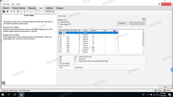 CF19 Laptop For vocom vocom 2 vocom ii PRO Premium Tech Tool ppt truck excavator diagnostic Tool for UD// Renault