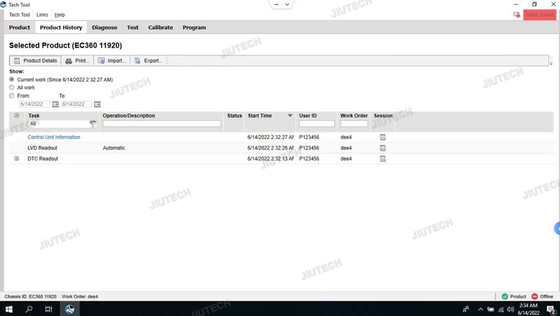 CF19 Laptop For vocom vocom 2 vocom ii PRO Premium Tech Tool ppt truck excavator diagnostic Tool for UD// Renault