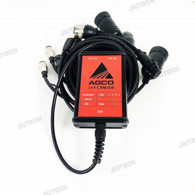 Heavy Duty Agricultural Diagnosis Scanner Electronic Diagnostic Tool For Agco Canusb Edt Interface