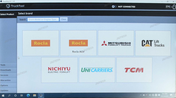 Truck Tool Support For Order Picker Models From Rocla, Nichiyu, Mitsubishi, Et UniCarriers, TCM