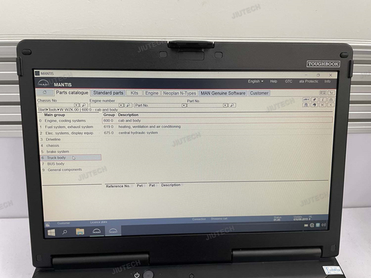 Toughbook CF-53 Laptop For T427 T200 (MAN-CATS3) Professional Diagnostic & Programming Device With Smart Card