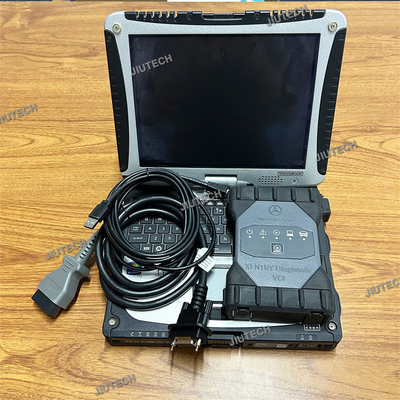 Full Set CF19 Laptop with Original MB STAR C6 WiFi Multiplexer C6 DAS WIS EPC Car truck Diagnostic tools Ready to Work