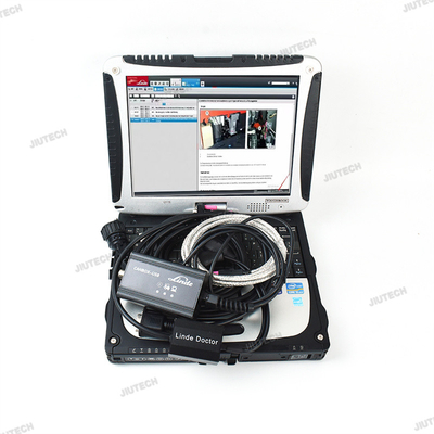 Forklift  Linde Canbox Doctor Forklift Truck Diagnostic Tool Linde LSG Pathfinder Diagnosis Scanner and CF19 laptop