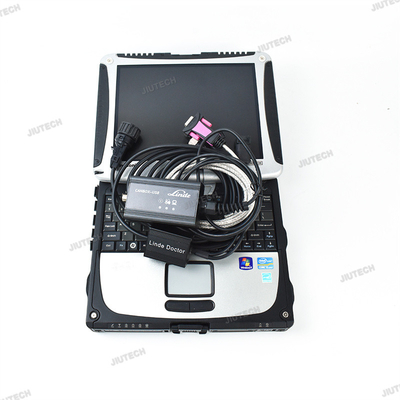 Forklift  Linde Canbox Doctor Forklift Truck Diagnostic Tool Linde LSG Pathfinder Diagnosis Scanner and CF19 laptop