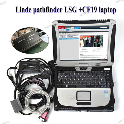 Forklift  Linde Canbox Doctor Forklift Truck Diagnostic Tool Linde LSG Pathfinder Diagnosis Scanner and CF19 laptop