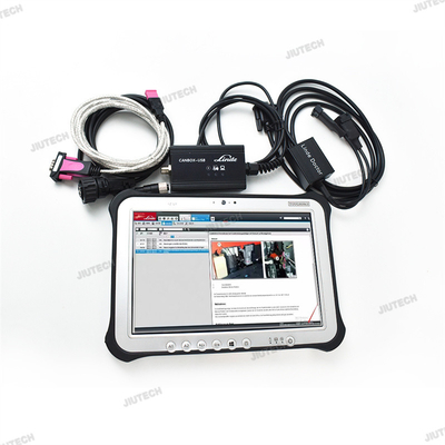 Forklift LINDE LSG Truck Diagnostic Tool for Linde Canbox Doctor Diagnostic scanner Pathfinder Software+CFC2 laptop