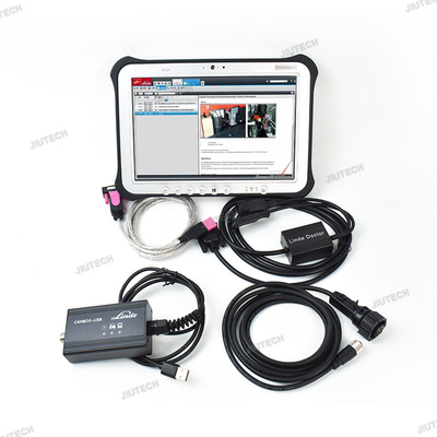 Forklift LINDE LSG Truck Diagnostic Tool for Linde Canbox Doctor Diagnostic scanner Pathfinder Software+CFC2 laptop