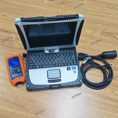 Electronic Data Link Diagnostic Tool for EDL V2 Construction Heavy Equipment Truck Diagnostic Scanner Tool with Cf19 PC