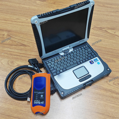 V5.3 AG CF Agriculture Construction Electronic Data Link EDL V2 Diagnostic kit Service Advisor EDL V2 scanner tool+CF19