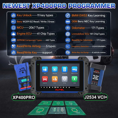 Key Programing Tool Autel IM608 II IM608II Key Programmer Full Systems Diagnostic Scanner Bidirectional Same as IM608PRO