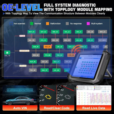 Newest XTOOL D9S Pro Automotive Diagnostic tools with Topology Map XTOOL D9 Pro DoIP D9PRO Key Programming ECU Coding 42