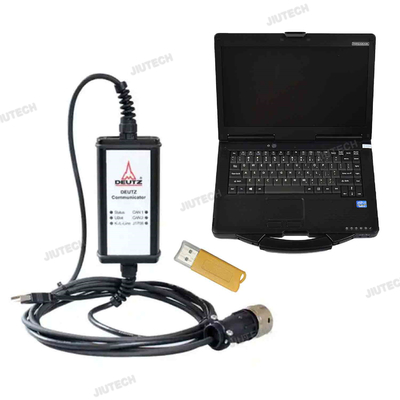 For DEUTZ DECOM SerDia 2024 Diagnostic Tool Truck Diagnostic And Programming Tool Kit With Usb Dongle+CF53 Laptop