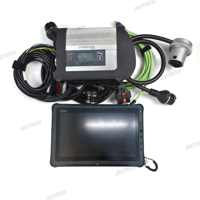 For Benz MB STAR C4 Multiplexer SD Connect Xentry DAS WIS EPC for Truck Car Bus Diagnostic Tool+F110 Tablet