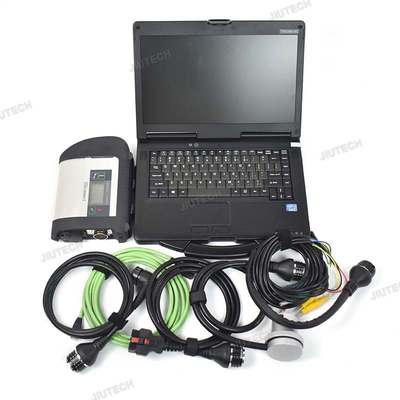 New Full Chip MB Star C4 SD Connect Software doip MB Star C4 Diagnosis Tools system For Car Truck 12V 24V+CF53 laptop