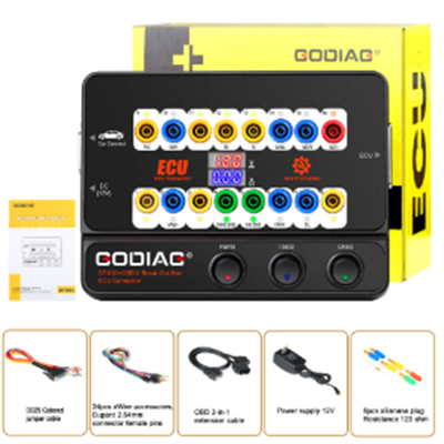 GODIAG GT100+ GT100 Pro Breakout Box Adds Electronic Current Display and CAN BUS Cummunication