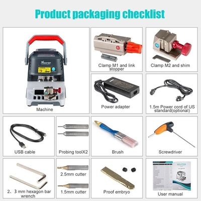 Xhorse Dolphin XP005 Key Cutting Machine by Mobile App Multi-Languages