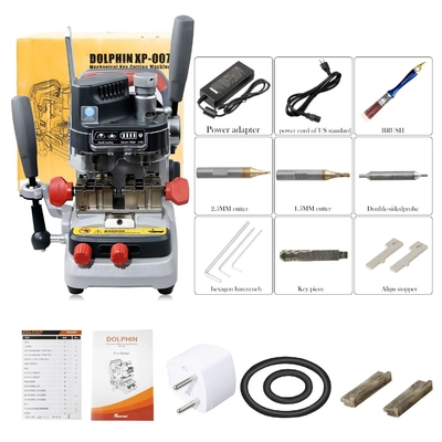 Xhorse DOLPHIN XP007 XP-007 Manual Key Cutting Machine for Laser, Dimple and Flat Keys
