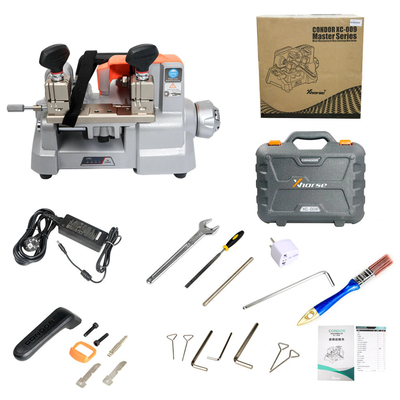 Xhorse Condor XC-009 XC009 Key Duplicating Cutting Machine with Battery for Single-Sided and Double-sided Keys