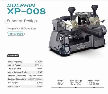 Xhorse Dolphin XP008 XP-008 Manual Key Cutting Machine for Special Keys