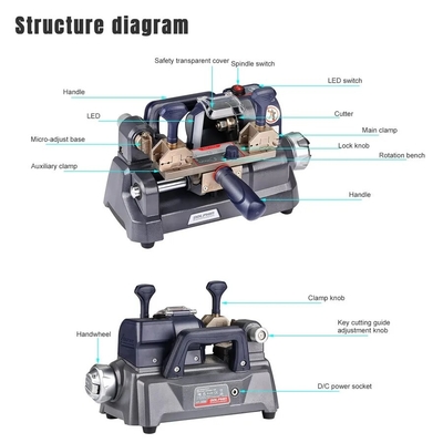 Xhorse Dolphin XP008 XP-008 Manual Key Cutting Machine for Special Keys