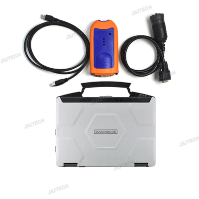For John Detector V5.3 Agricultural Machinery Engine Diagnostic Decoder John Advisor EDL V2+CF54 laptop