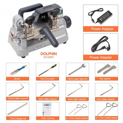 Xhorse Condor XP-009C XP0900CH Horizontal Key Cutting Machine without built-in Battery
