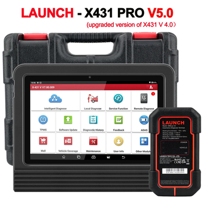 LAUNCH X431 PRO V5.0 Car Diagnostic Tools Auto OBD2 Scanner Full System ECU Coding Active Test Guide Function pk X-431 V