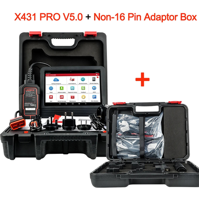 LAUNCH X431 PRO V5.0 Car Diagnostic Tools Auto OBD2 Scanner Full System ECU Coding Active Test Guide Function pk X-431 V