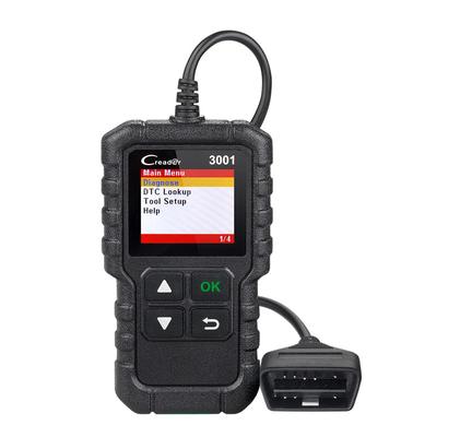 Launch X431 Creader 3001 Engine Full Obd2 Code Reader Diagnostic Tool OBDII CR3001 Scanner Turn Off Engine Free Update
