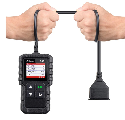 Launch X431 Creader 3001 Engine Full Obd2 Code Reader Diagnostic Tool OBDII CR3001 Scanner Turn Off Engine Free Update