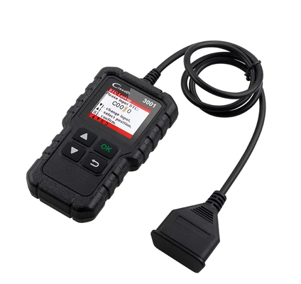 Launch X431 Creader 3001 Engine Full Obd2 Code Reader Diagnostic Tool OBDII CR3001 Scanner Turn Off Engine Free Update