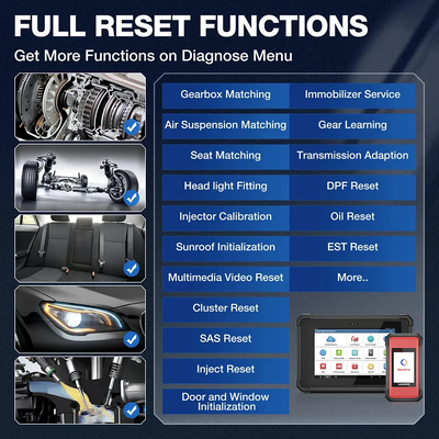 New- LAUNCH X431 PAD V ELITE Car Diagnostic Tools Online Programming CAN FD\DOIP\J2534 Auto OBD OBD2 Scanner Free Shippi
