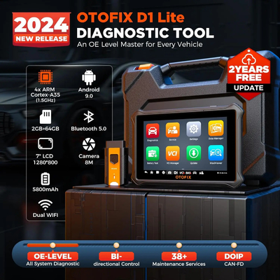 OTOFIX D1 LITE OBD2 Scanner Car Diagnostic Tool Bluetooth Wireless Bi-Directional Control OBD Automotive Scan Tool