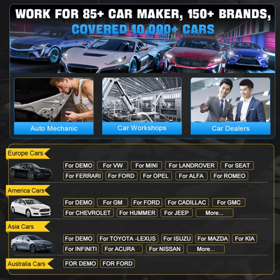 XTOOL InPlus IP819TP TPMS Programming Scanner Bluetooth Car Diagnostic Tools ECU Coding Key Programmer 31+ Services With