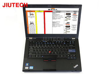 IBM t420 laptop Forklift Diagnostic tools with Still forklift canbox 50983605400 diagnostic cable