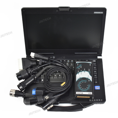Truck Diagnostic Scanner For Iveco Eltrac Easy Eci Diagnostic Tool Kit +Toughbook CF53 Laptop Iveco Diagnosis Software v