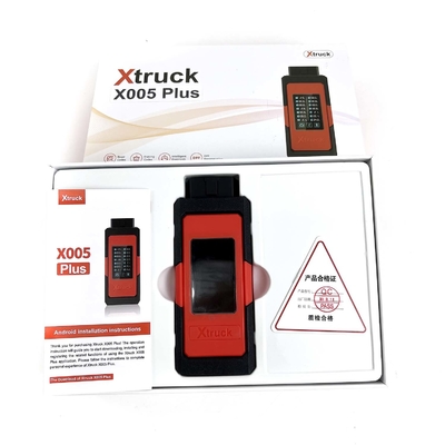 Xtruck X005 plus Intelligent Diagnosis ECU Quick Flashing post-processing diagnosis vehicle type system support SHACMAN,