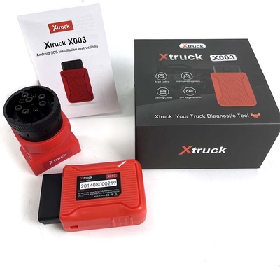 2024 Xtruck X003 Multi-brand Supports for vo-lvo/Cum-mins Recognition Fault Code Reading Automatic Truck Diagnostic Tool